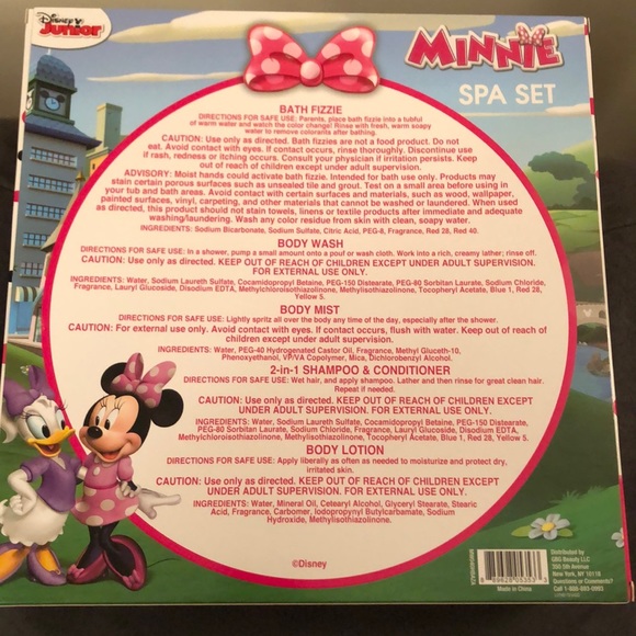 NWT❣️Disney JR. MINNIE Mouse Spa Set❣️ - Picture 6 of 7